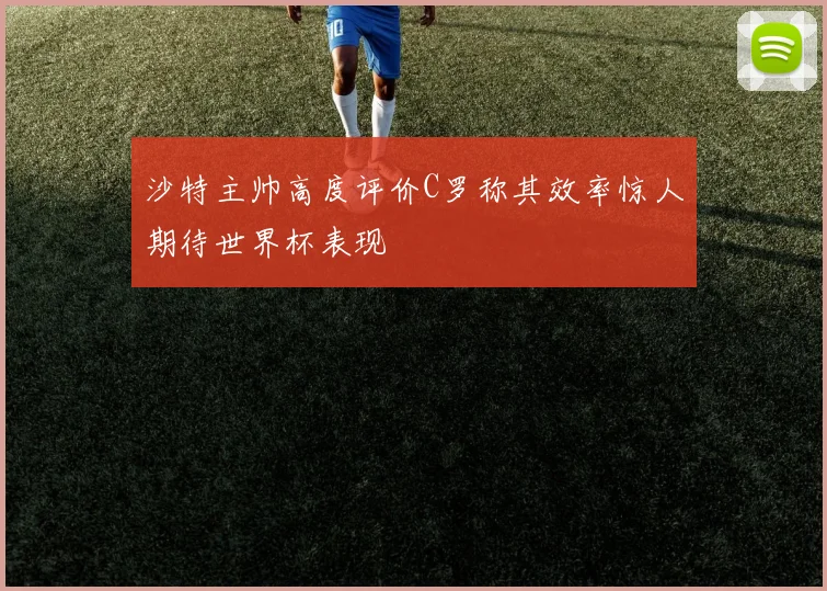 沙特主帅高度评价C罗称其效率惊人期待世界杯表现