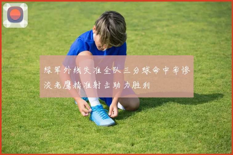 绿军外线失准全队三分球命中率惨淡老鹰精准射击助力胜利